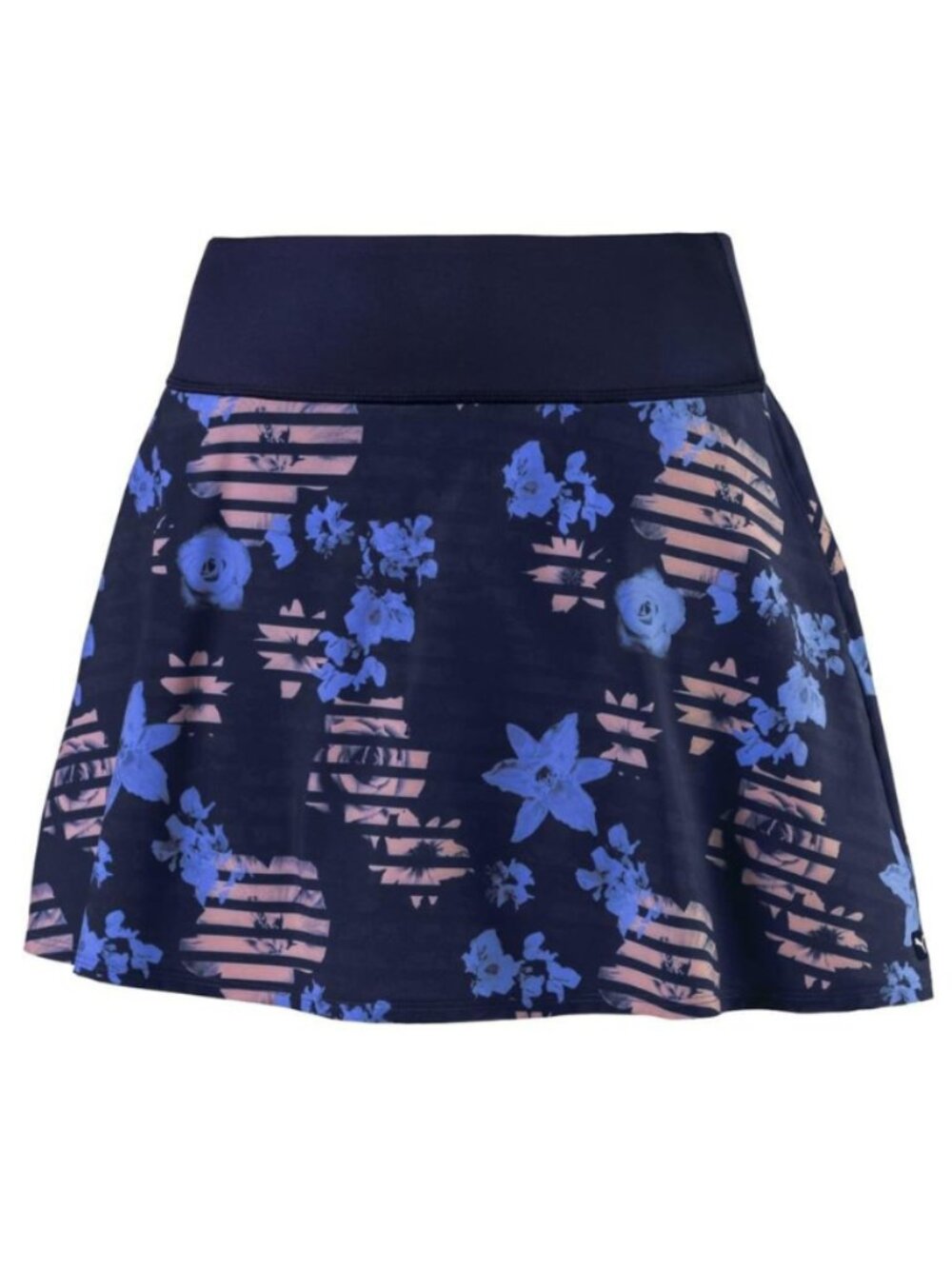 PUMA Golf NWT Women's Peacoat Powershape Floral Skort, Size XLarge